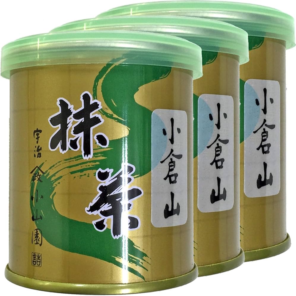 専用　抹茶 山政小山園 小倉山 30g 3個 小倉山150 さみどり150 楽天市場】抹茶 薄茶 粉末 山政小山園 小倉山 30g 缶入り 宇治抹茶